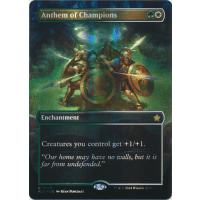 Anthem of Champions (Mana Foil) - Foundations: Variants Thumb Nail