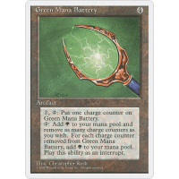 Green Mana Battery - Fourth Edition Thumb Nail