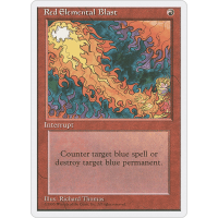 Red Elemental Blast - Fourth Edition Thumb Nail