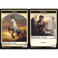 Horse (Token) // Warrior (Token) - Hour of Devastation Thumb Nail
