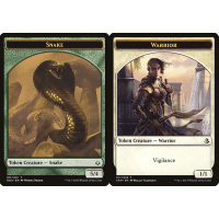 Snake (Token) // Warrior (Token) - Hour of Devastation Thumb Nail