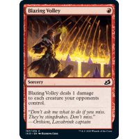 Blazing Volley - Ikoria: Lair of Behemoths Thumb Nail