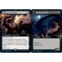 Curse of Leeches // Leeching Lurker - Innistrad: Midnight Hunt - Variants Thumb Nail