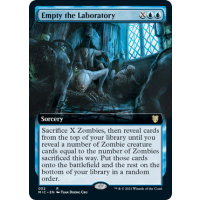 Empty the Laboratory - Innistrad: Midnight Hunt Commander Variants Thumb Nail