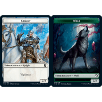 Knight // Wolf (Token) - Innistrad: Midnight Hunt Commander Thumb Nail