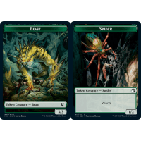 Beast // Spider (Token) - Innistrad: Midnight Hunt Commander Thumb Nail