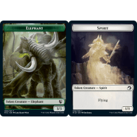 Elephant // Spirit (Token) - Innistrad: Midnight Hunt Commander Thumb Nail