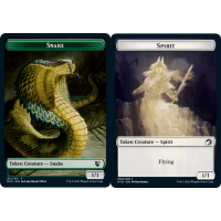 Snake // Spirit (Token) - Innistrad: Midnight Hunt Commander Thumb Nail