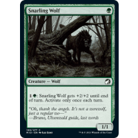 Snarling Wolf - Innistrad: Midnight Hunt  Thumb Nail