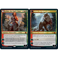 Arlinn, the Pack's Hope // Arlinn, the Moon's Fury - Innistrad: Midnight Hunt  Thumb Nail