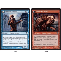 Civilized Scholar // Homicidal Brute - Innistrad Thumb Nail