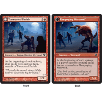 Tormented Pariah // Rampaging Werewolf - Innistrad Thumb Nail