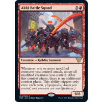 Akki Battle Squad - Kamigawa: Neon Dynasty Commander Thumb Nail