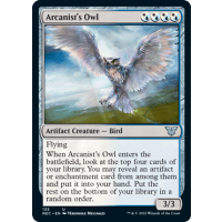 Arcanist's Owl - Kamigawa: Neon Dynasty Commander Thumb Nail