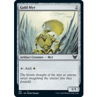 Gold Myr - Kamigawa: Neon Dynasty Commander Thumb Nail