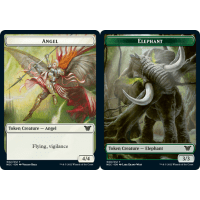 Angel // Elephant (Token) - Kamigawa: Neon Dynasty Commander Thumb Nail