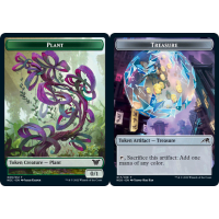 Plant // Treasure (Token) - Kamigawa: Neon Dynasty Commander Thumb Nail