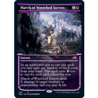 March of Wretched Sorrow - Kamigawa: Neon Dynasty Variants Thumb Nail