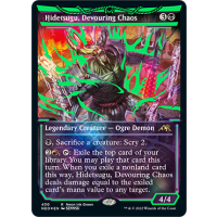 Hidetsugu, Devouring Chaos - Kamigawa: Neon Dynasty Variants Thumb Nail