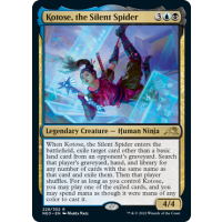 Kotose, the Silent Spider - Kamigawa: Neon Dynasty Thumb Nail