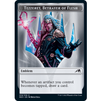 Emblem - Tezzeret, Betrayer of Flesh - Kamigawa: Neon Dynasty Thumb Nail