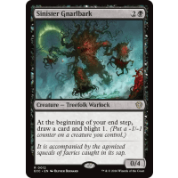 Sinister Gnarlbark - Lorwyn Eclipsed Commander Thumb Nail