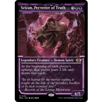 Seizan, Perverter of Truth (Halo Foil) - March of the Machine: Multiverse Legends Thumb Nail