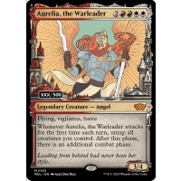 Aurelia, the Warleader (Serialized Foil) - March of the Machine: Multiverse Legends Thumb Nail