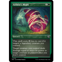 Animist's Might (Foil-Etched) - March of the Machine: The Aftermath Variants Thumb Nail