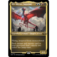 Niv-Mizzet, Supreme (Foil-Etched) - March of the Machine: The Aftermath Variants Thumb Nail