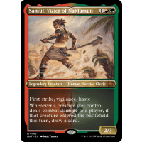 Samut, Vizier of Naktamun (Foil-Etched) - March of the Machine: The Aftermath Variants Thumb Nail