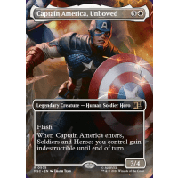 Captain America, Unbowed - Marvel Super Heroes Eternal Legal Cards Variants Thumb Nail