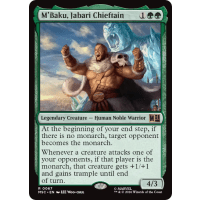 M'Baku, Jabari Chieftain - Marvel Super Heroes Eternal Legal Cards Thumb Nail