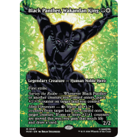 Black Panther, Wakandan King - Marvel Super Heroes Source Material Cards Thumb Nail