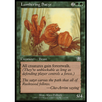 Lumbering Satyr - Mercadian Masques Thumb Nail