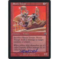 Shock Troops Signed by Jeff Miracola (Mercadian Masques) - Mercadian Masques Thumb Nail