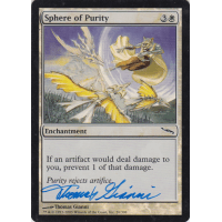 Sphere of Purity FOIL Signed by Thomas Gianni - Mirrodin Thumb Nail