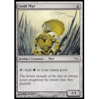 Gold Myr - Mirrodin Thumb Nail