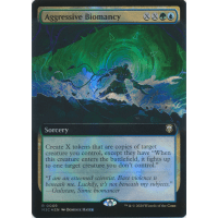Aggressive Biomancy (Ripple Foil) - Modern Horizons 3 Commander: Ripple Foil Variants Thumb Nail