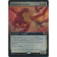 Gluttonous Hellkite (Ripple Foil) - Modern Horizons 3 Commander: Ripple Foil Variants Thumb Nail