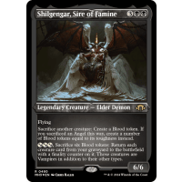 Shilgengar, Sire of Famine (Foil-Etched) - Modern Horizons 3: Variants Thumb Nail