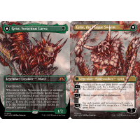 Grist, Voracious Larva // Grist, the Plague Swarm (Textured Foil) - Modern Horizons 3: Variants Thumb Nail