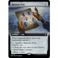 Ransom Note - Murders at Karlov Manor: Commander - Variants Thumb Nail