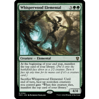 Whisperwood Elemental - Murders at Karlov Manor: Commander Thumb Nail