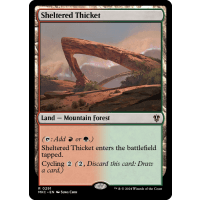 Sheltered Thicket - Murders at Karlov Manor: Commander Thumb Nail