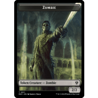 Zombie (Token) - Murders at Karlov Manor: Commander Thumb Nail