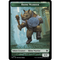 Rhino Warrior (Token) - Murders at Karlov Manor: Commander Thumb Nail