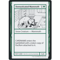 Domesticated Mammoth (No PW Symbol) - Mystery Booster - Test Prints Thumb Nail