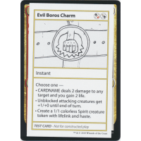 Evil Boros Charm (No PW Symbol) - Mystery Booster - Test Prints Thumb Nail