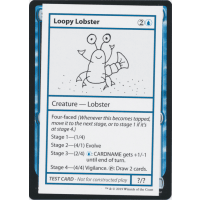 Loopy Lobster (No PW Symbol) - Mystery Booster - Test Prints Thumb Nail